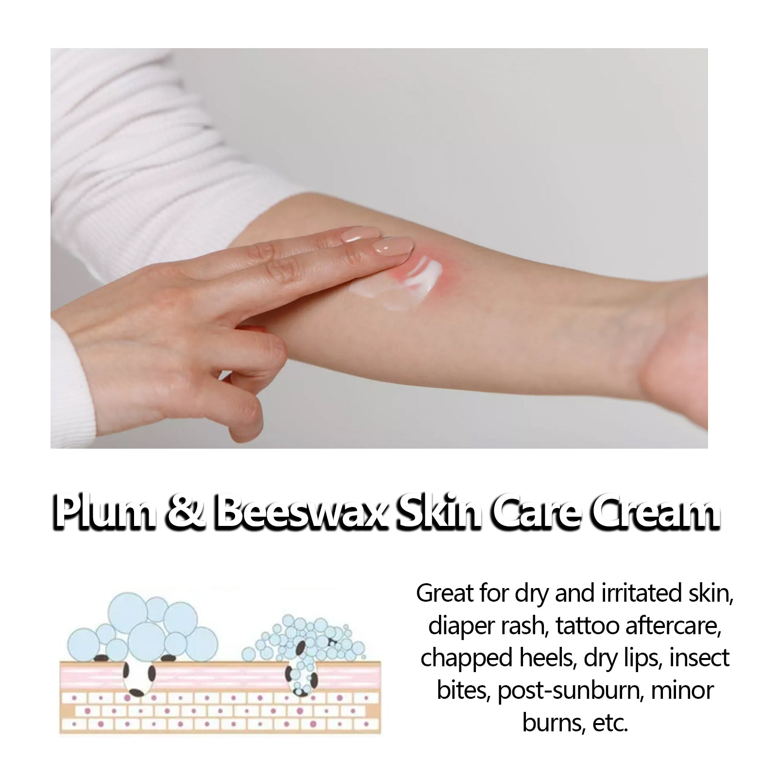 Ouhoe - Plum & Beeswax Skin Care Cream