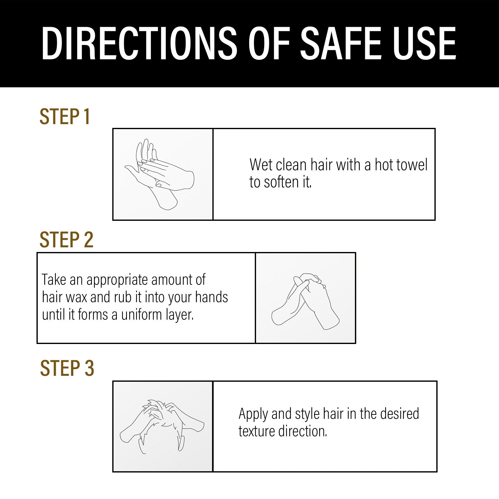 East Moon - Men's Hair Control Pomade