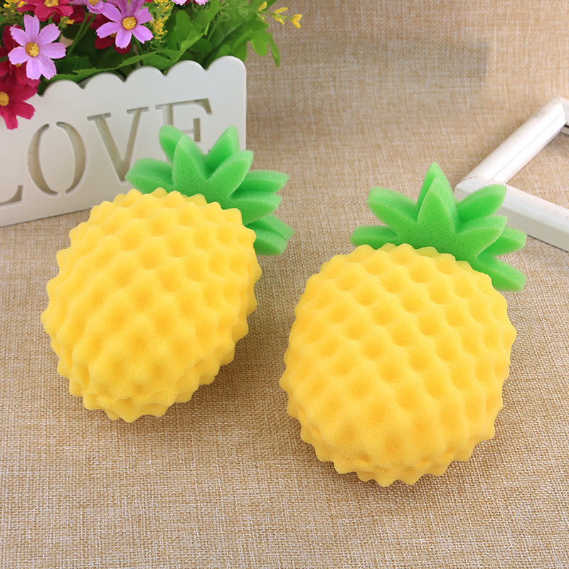 Pineapple - Three-Dimensional Pineapple Fruit Cotton Bath Sponge