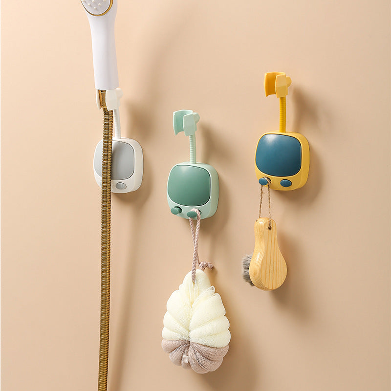 Adjustable Bathroom Nozzle - No Punching Universal Suction Cup Shower Bracket