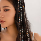 Simply Precious - Colorful Gravel Hair Tassel