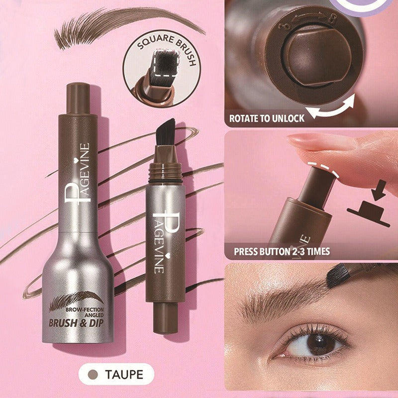 Page Vine - Brow-Fection Angled Brush & Dip Eyebrow Tint