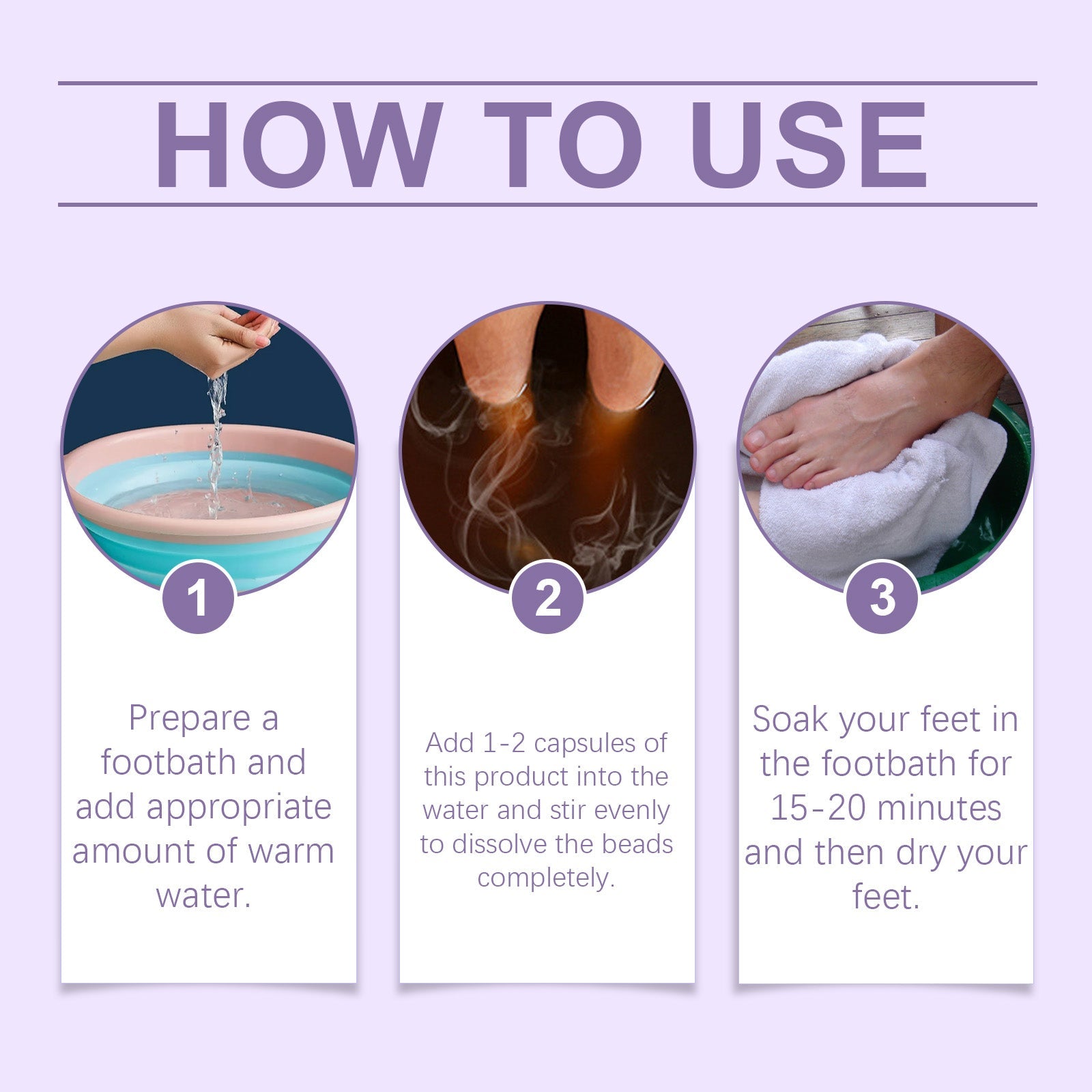 XiMonth - Calming Lavender Foot Soak