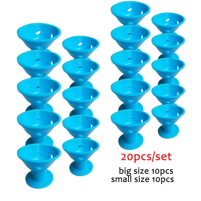 No Heat Magic Hair Care Rollers 10/20PCS Sets