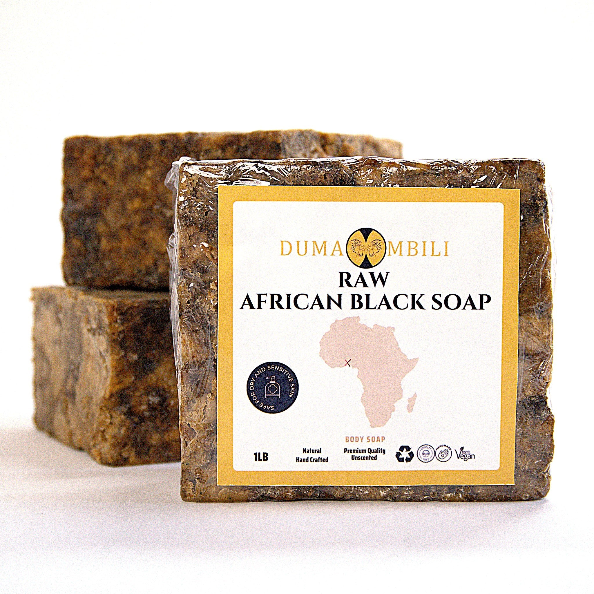 Duma Mbilli - Authentic Organic African Black Soap