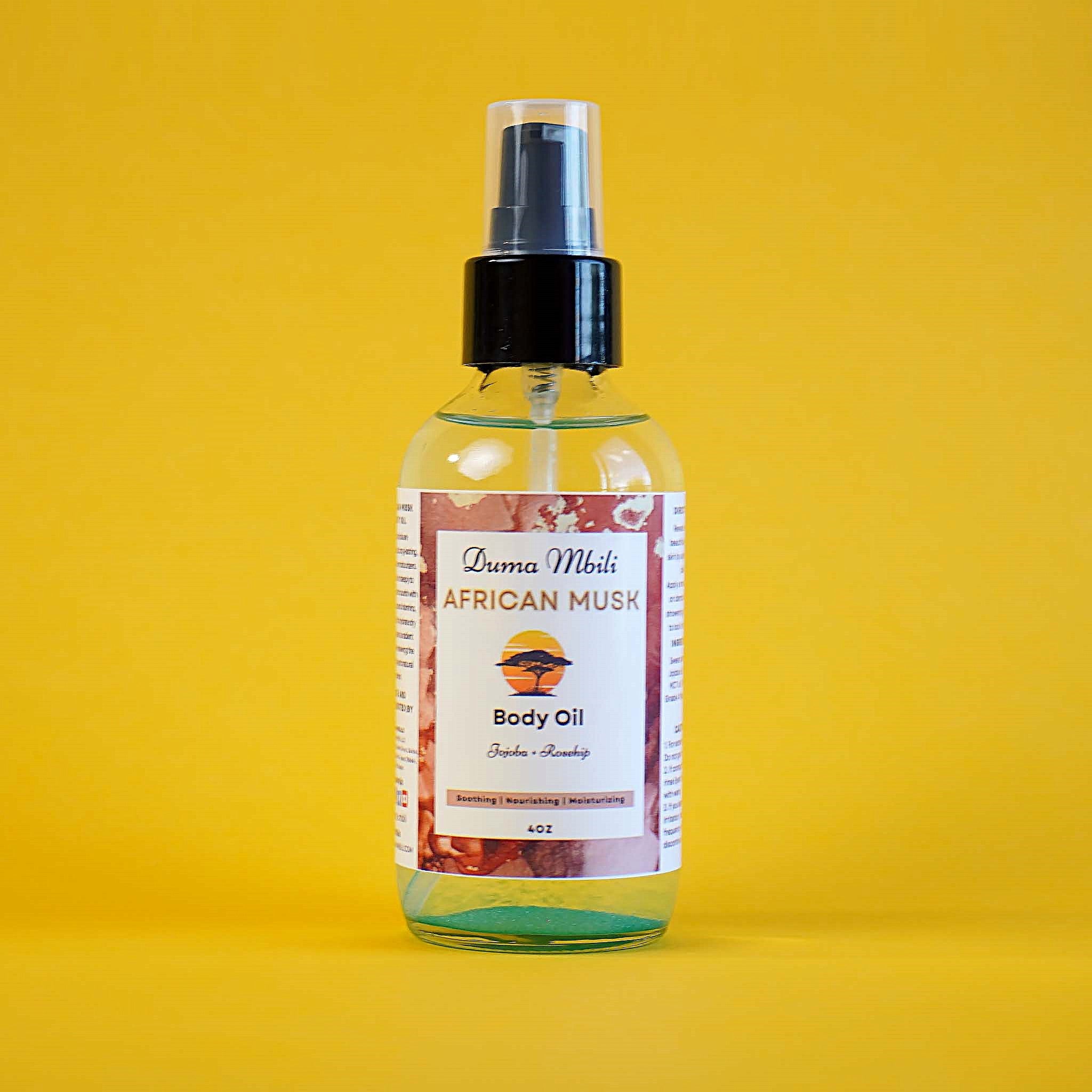 Duma Mbilli - African Musk Body Oil