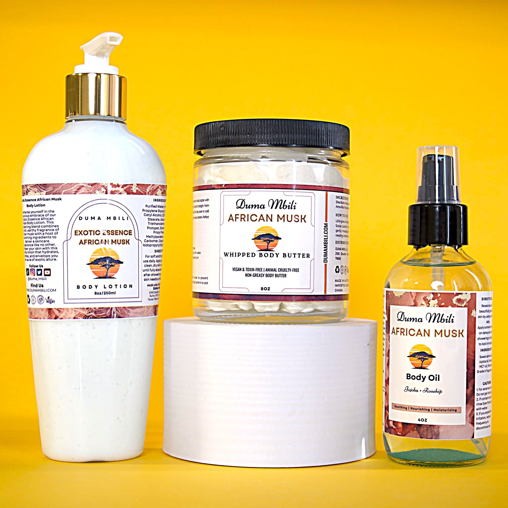 Duma Mbilli - Exotic Essence African Musk Body Lotion