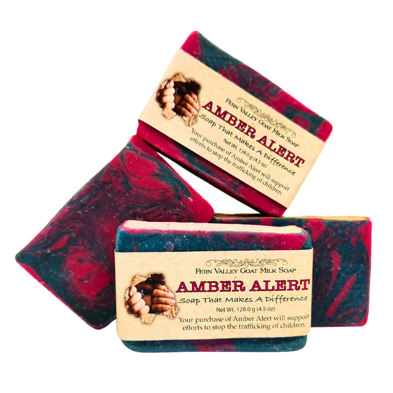 Fern Valley - Natural Goat Milk Soap | Amber Alert | Soap That Makes A Difference