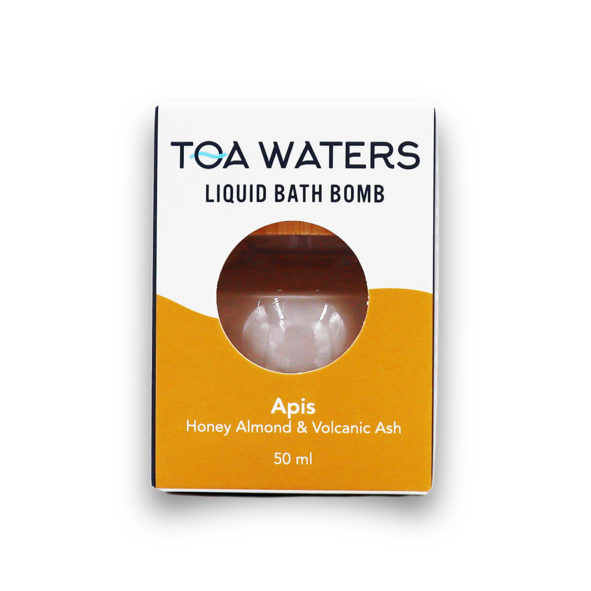 TOA Waters - Apis Liquid Bath Bomb - Honey Almond and Volcanic Ash