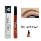 Suake - Eyebrow Tint Microblade Pen 4 Tip Liquid Brow 5 Colors Waterproof