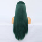 Green - Goddess Wig Natural Realistic Chemical Fiber Front Lace 14”-26”