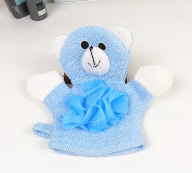 2 Pcs Children's Baby Wash Cloth (5 Colors & Animal Styles)