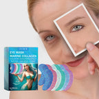 Ouhoe - Mermaid Marine Collagen Eye Mask Hyaluronic Acid & Pearl Extract