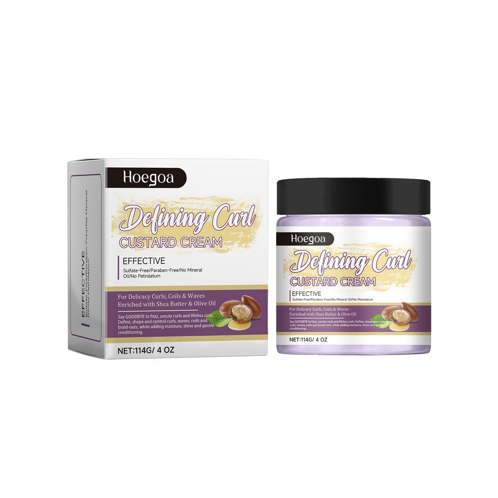 Hoegoa - Defining Curl Custard Cream