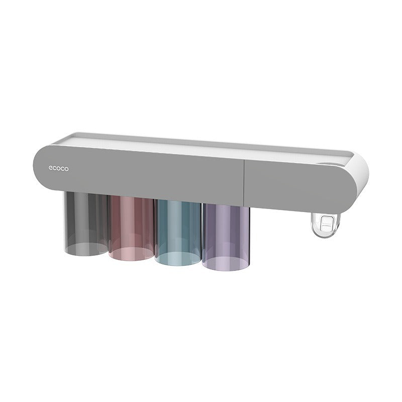 Ecoco - Wall Mounted Multi Toothbrush Holder