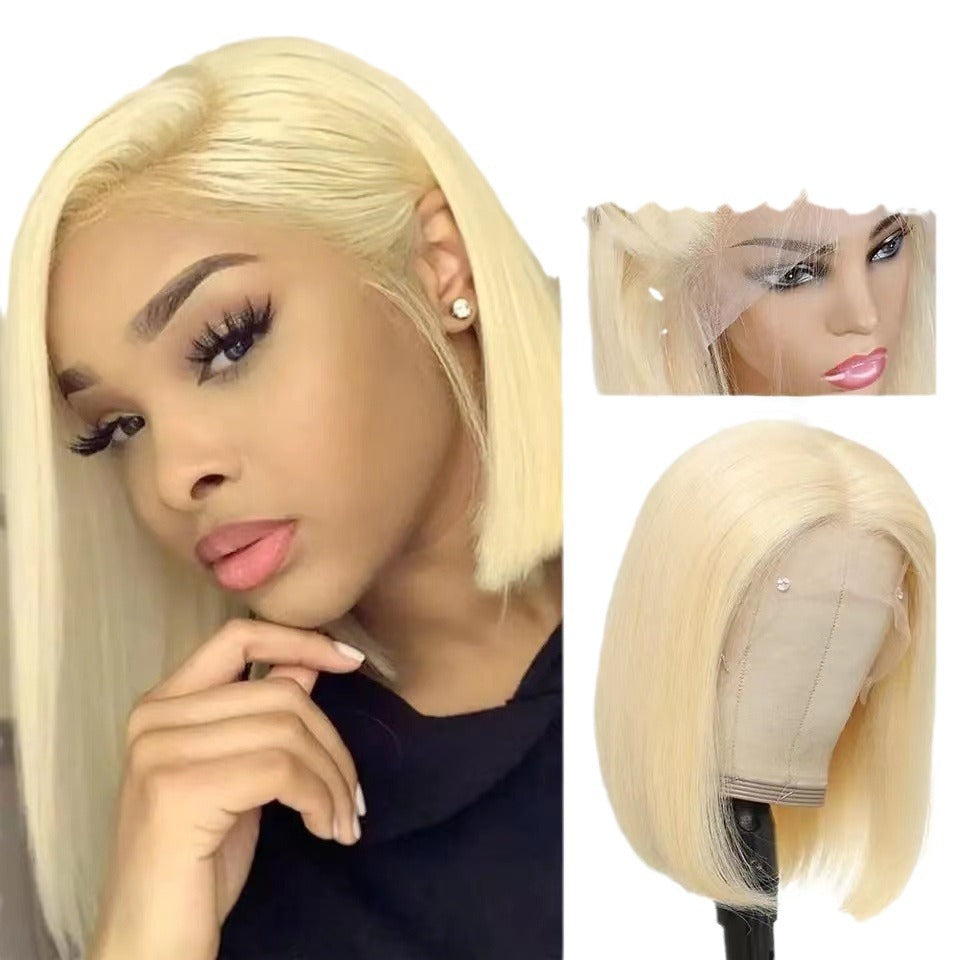 Variety Bobs - High Temperature, Silk, Synthetic Fiber, Front Lace Wigs