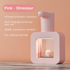 Cute Cat Rechargeable Touchless Automatic Soap Dispenser 400ml with Night Light