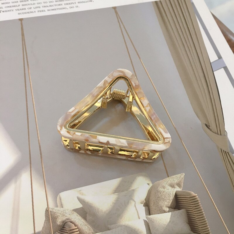 Chic Geometric - Metal Hair Clamps