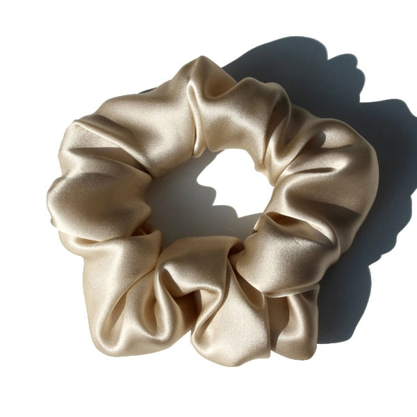 Pure Silk - Large Silk Scrunchies