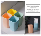 Toothbrush Holder - Mounted Toothbrush & Cup Holder