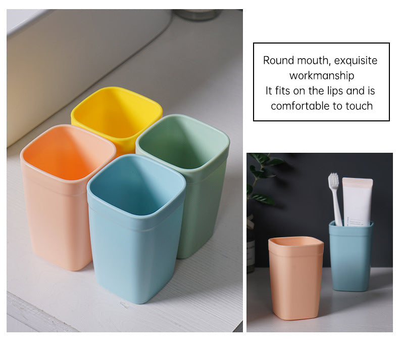Toothbrush Holder - Mounted Toothbrush & Cup Holder
