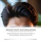 East Moon - Men's Bamboo Charcoal Black Solid Hair Soap