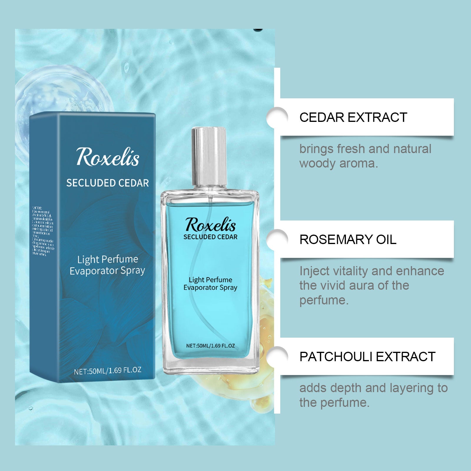 Roxelis - Secluded Cedar Cologne