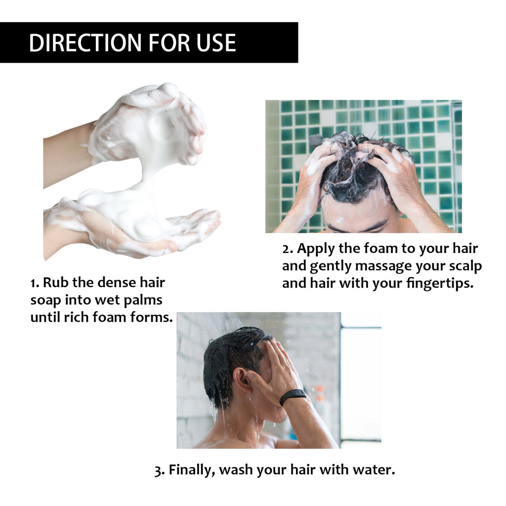 East Moon - Men's Hair Boost Soap Bar