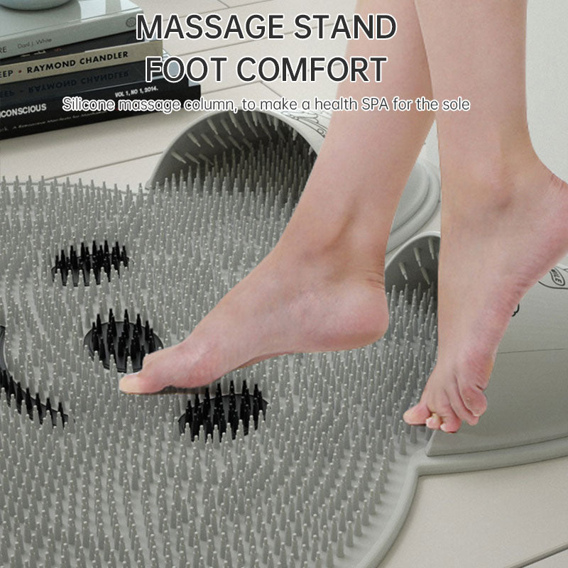 Sili-Rabbit Foot Scrubber & Anti-Slip Bath Mat