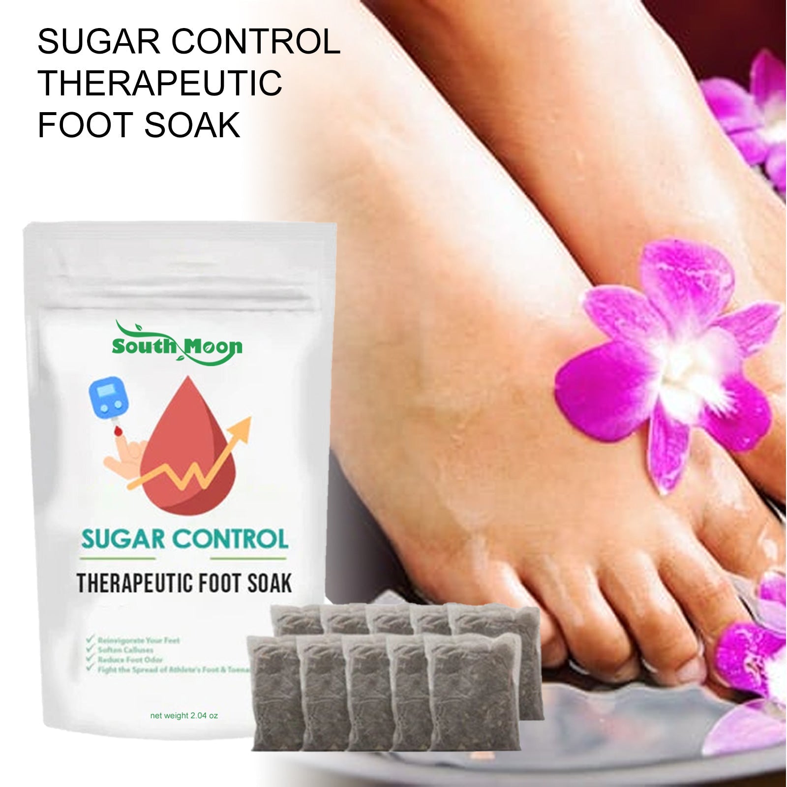 South Moon - Sugar Control Therapeutic Foot Soak