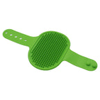Soft Rubber Pet Brush - Pet Bath Silicone Comb Hair Remover & Massager