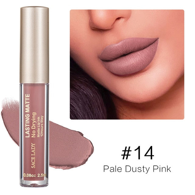 Sace Lady - Matte No Drying Lip Ink Waterproof