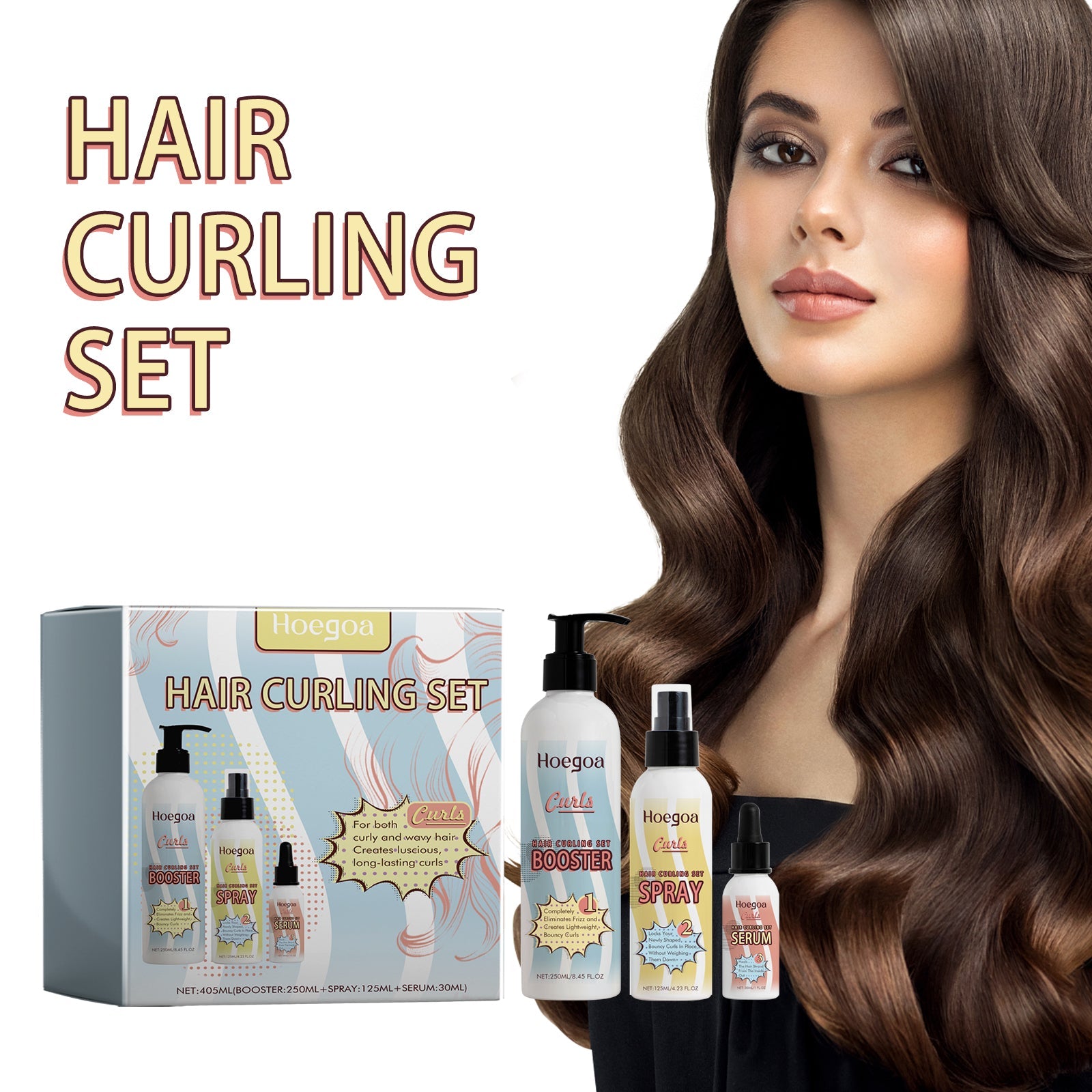 Hoegoa - Hair Curling Set