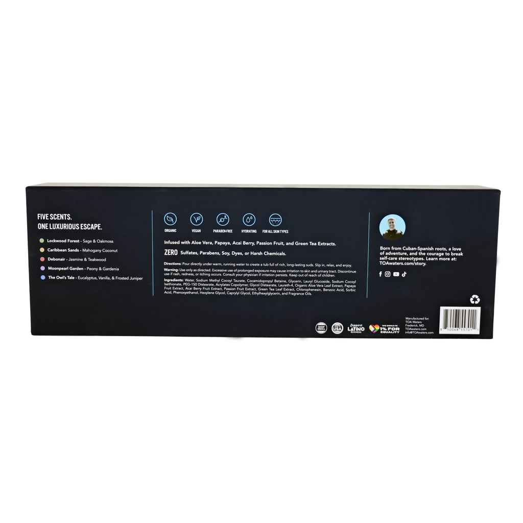 TOA Waters - Liquid Bath Bomb Gift Set