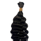 Private Label - Beach Wave Bulk 100% Human Braiding Hair