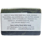 Fern Valley - Natural Goat Milk Soap | Sexy Exfoliating  Scrub For Men | Black Jack