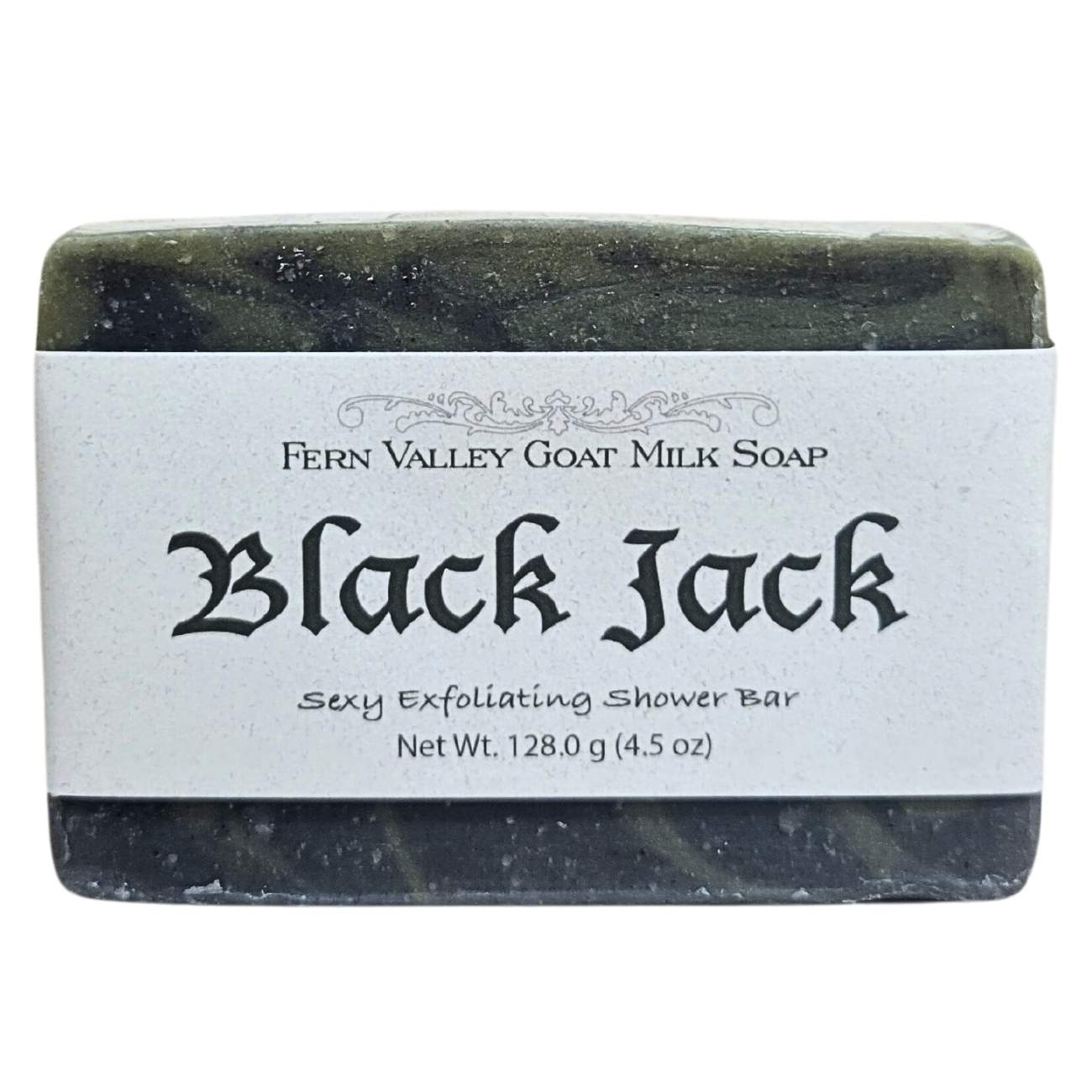 Fern Valley - Natural Goat Milk Soap | Sexy Exfoliating  Scrub For Men | Black Jack