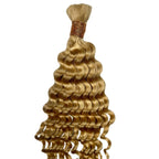 Private Label - Blonde Deep Wave Bulk 100% Human Braiding Hair
