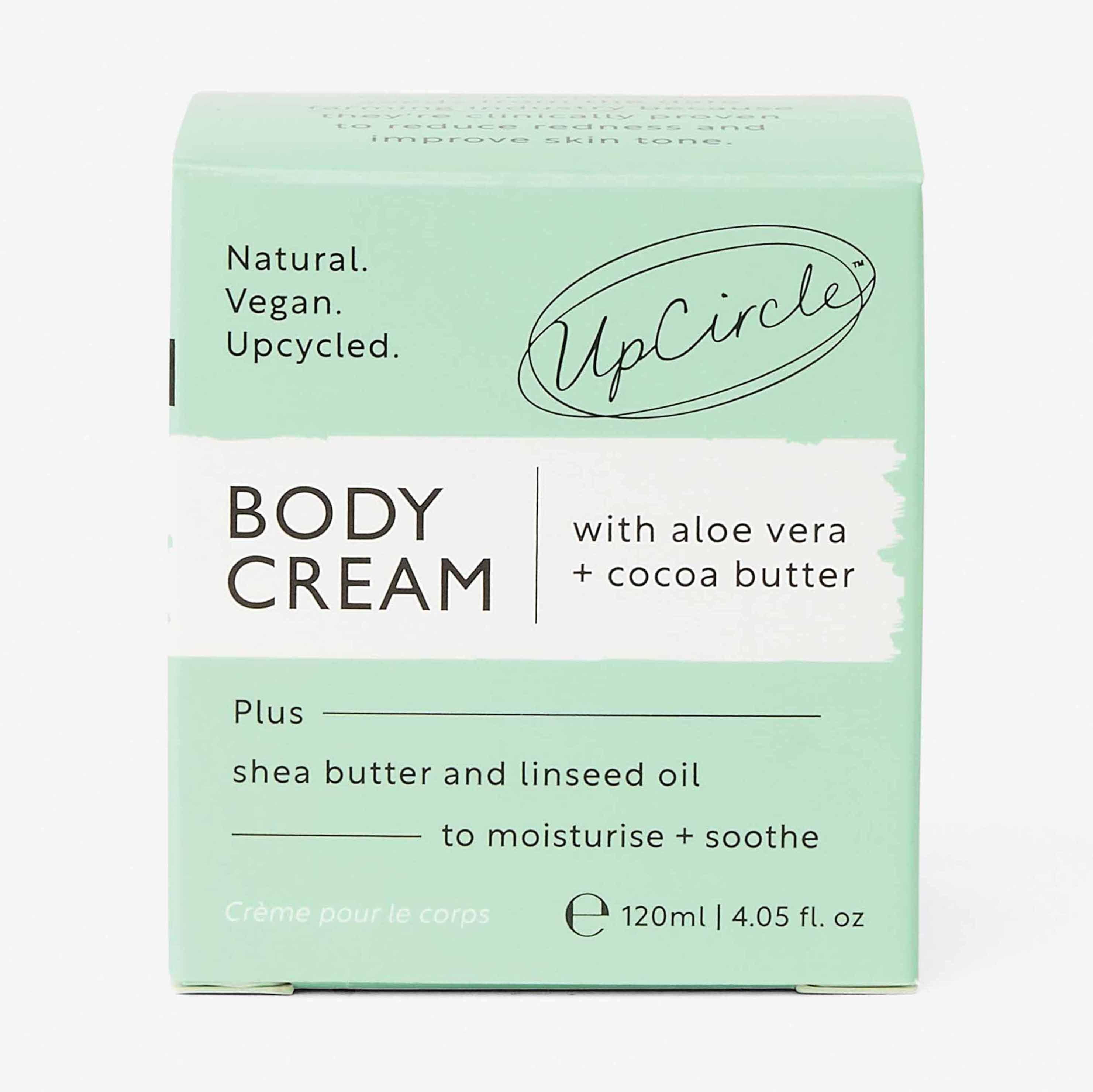UpCircle - Natural Body Cream with Aloe Vera + Cocoa Butter
