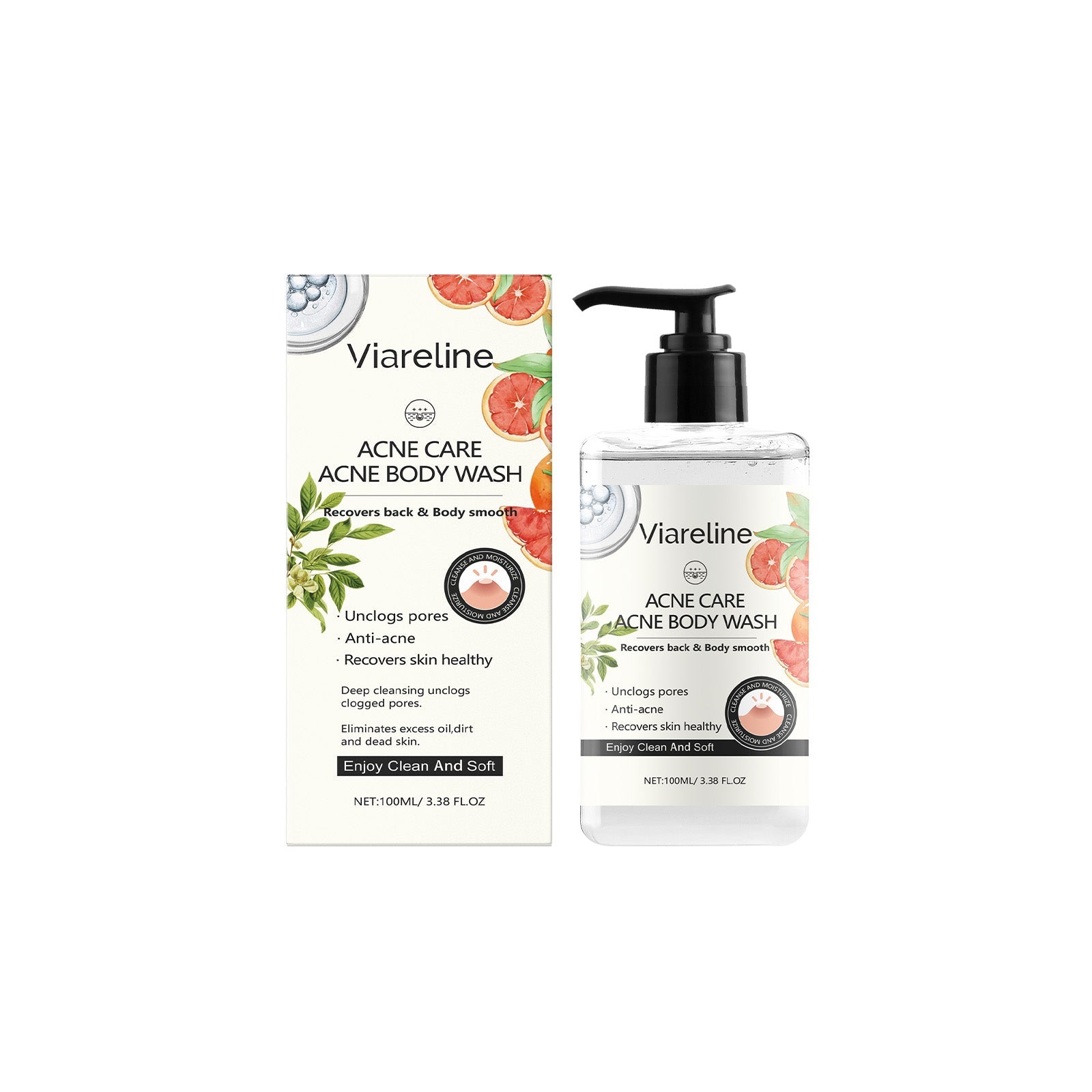 Viareline - Acne Body Wash