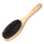 BlueZOO - Bamboo Black Boar Bristle Brush