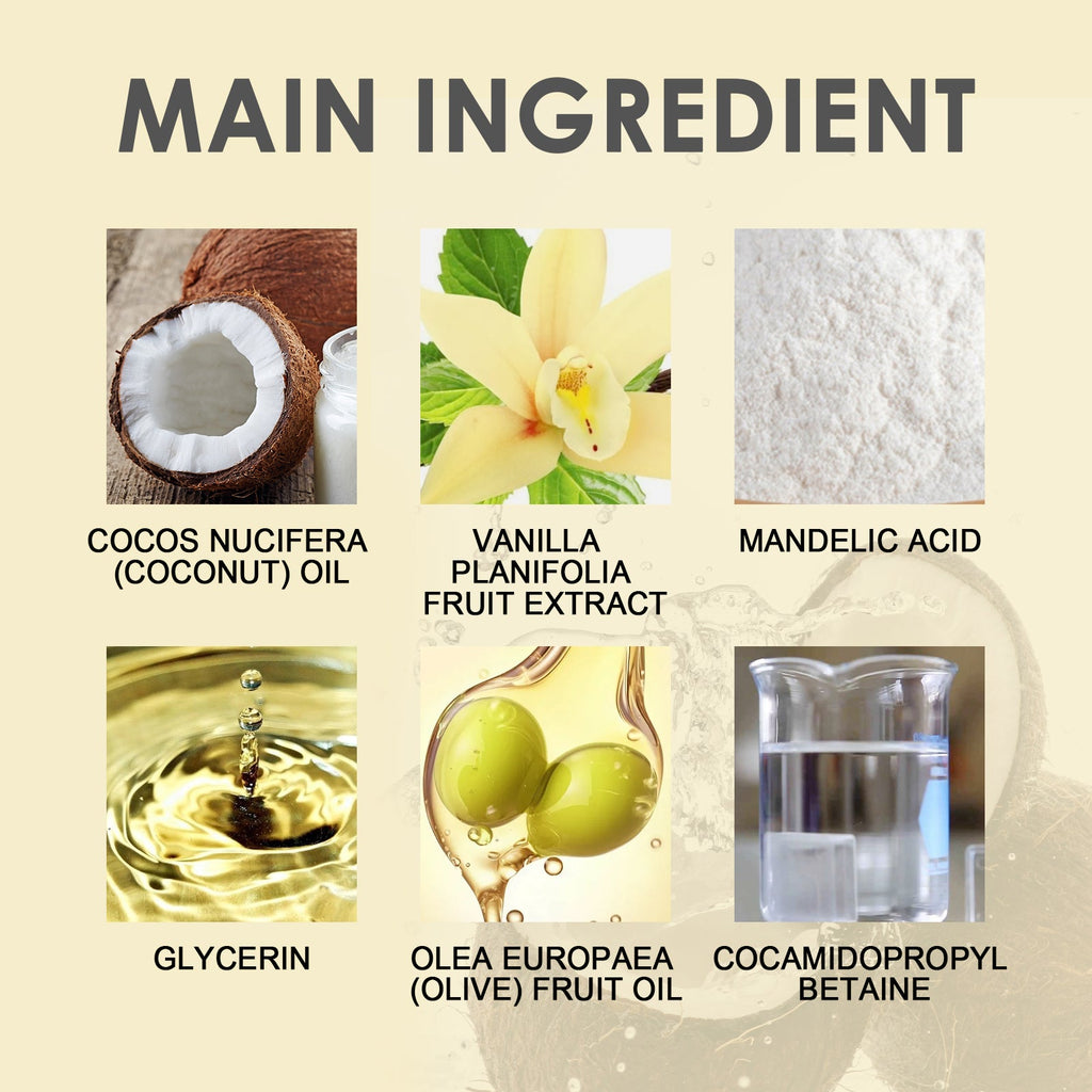 OceAura - Acidified Body Wash - Toasted Coconut