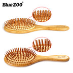 BlueZOO - Massage Air Cushion Bamboo Bristle Needle Brush
