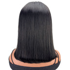 Black - 13x4 Full Frontal Lace, First Tier bob Human Hair Wig 8” - 16”