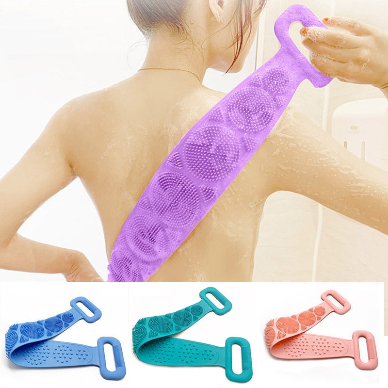 Silicone Back Scrubber Belt - Double Sided