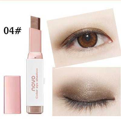 Novo - Color Eyeshadow Stereo Gradient Shimmer Double Color Cream Stick