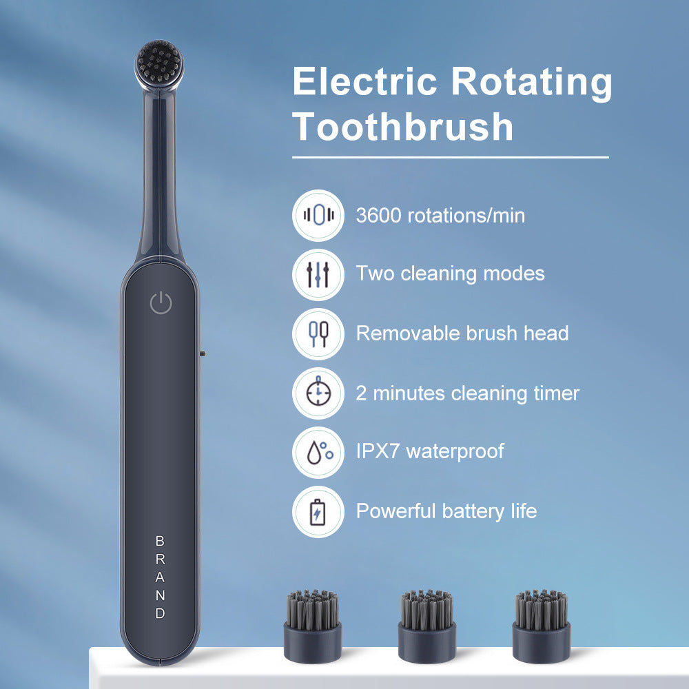 Brush 360 - 2-Speed Rotary Electric Toothbrush Rechargeable