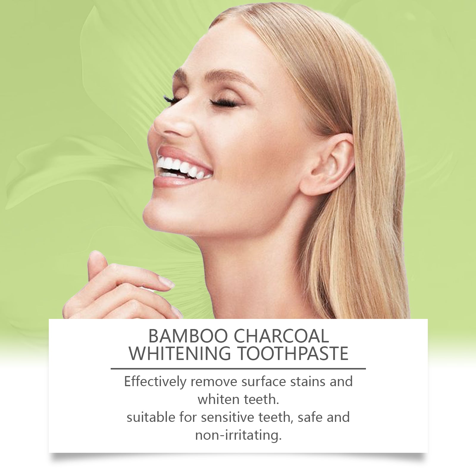 Oralhoe- Activated Bamboo Charcoal Toothpaste
