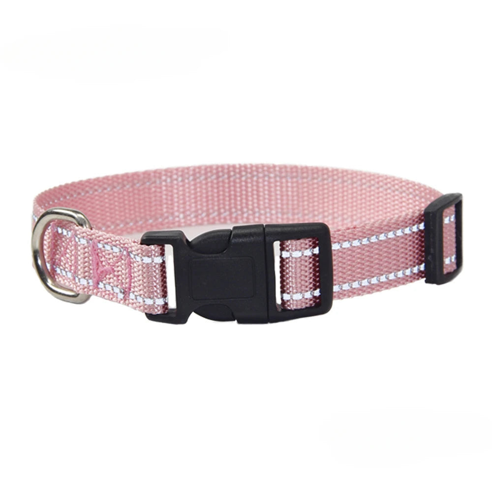 Pet Accessories Set - Nylon Dog Collar and Leash Set