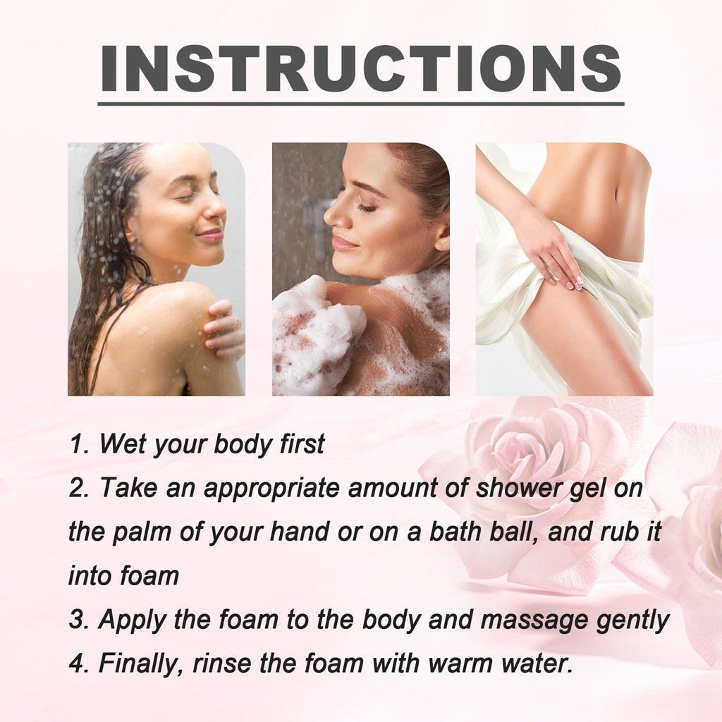 OceAura - Acidified Body Wash - Peony Rose